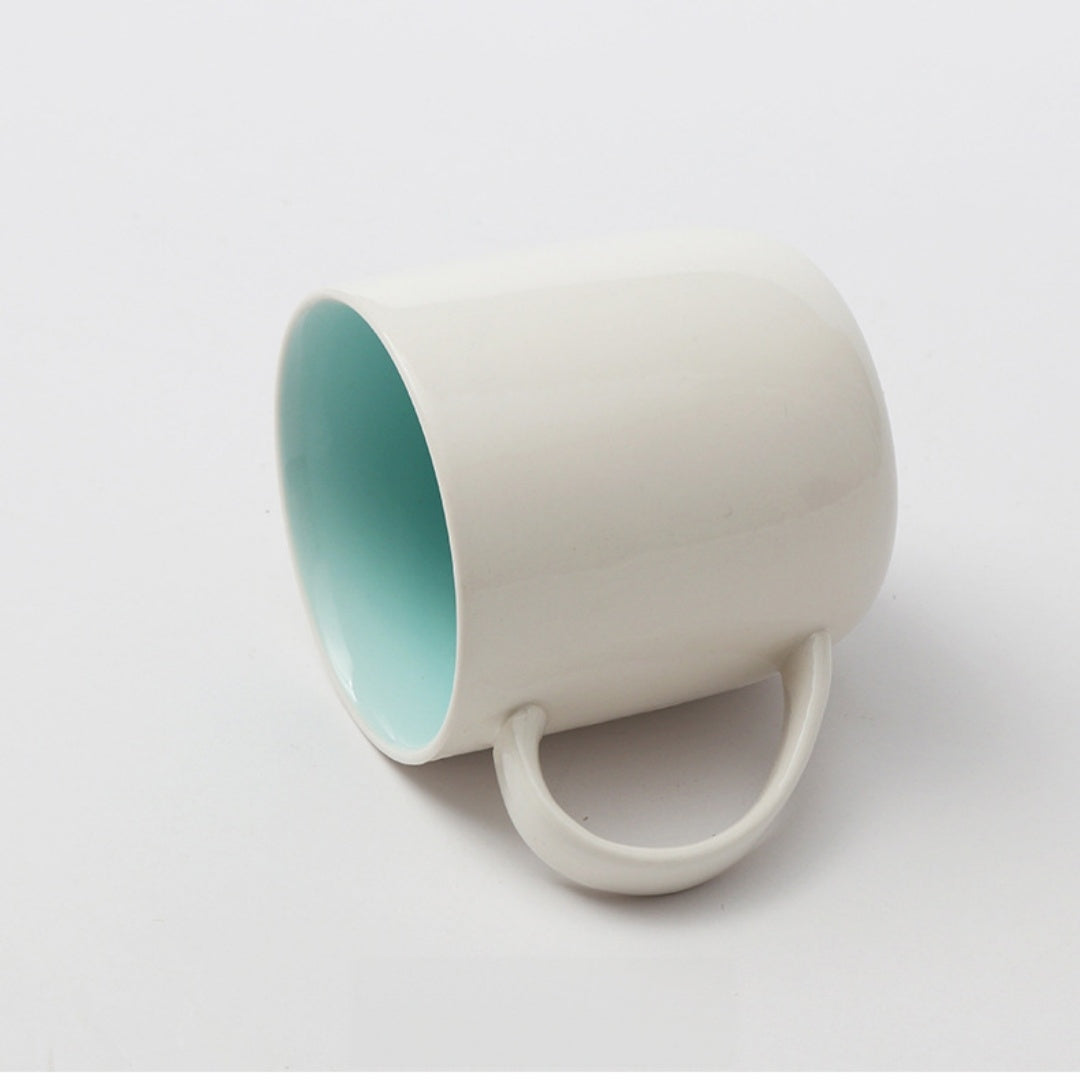 Ceravor Pastel Interior Ceramic Coffee Mug - 360ml