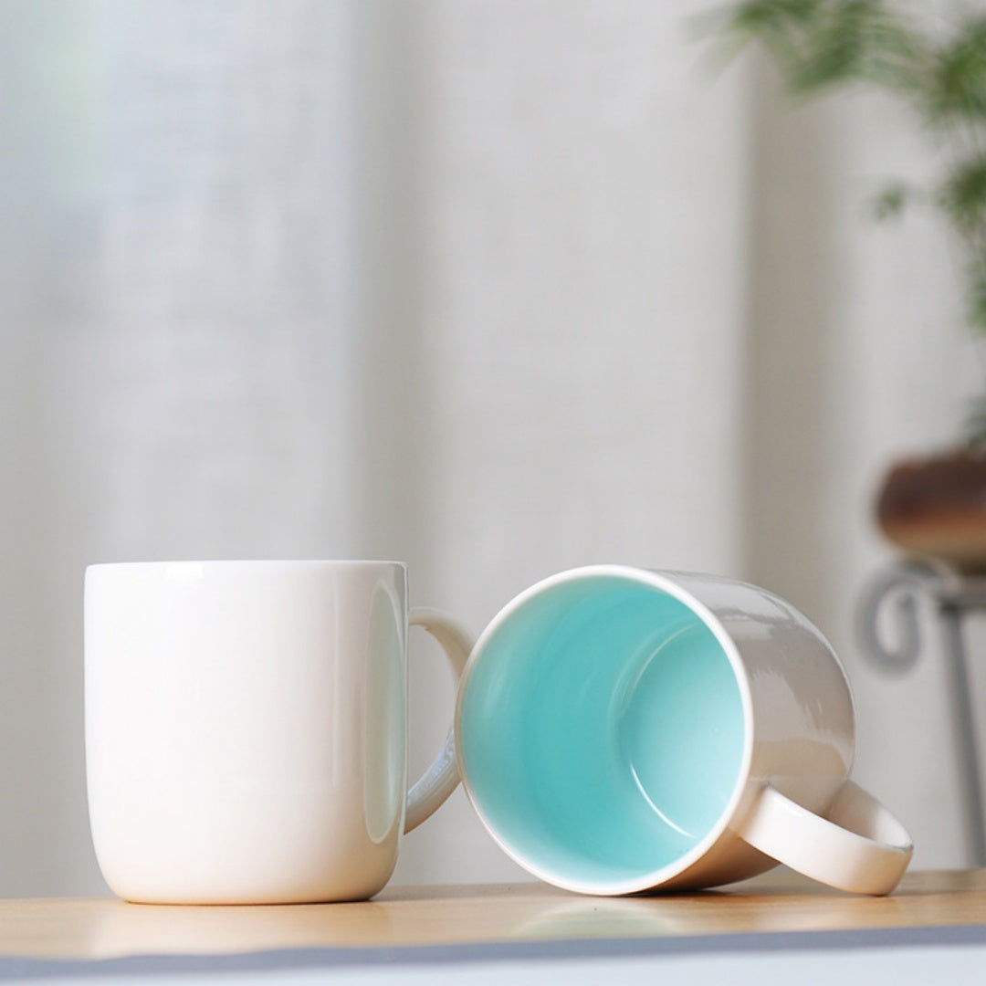 Ceravor Pastel Interior Ceramic Coffee Mug - 360ml
