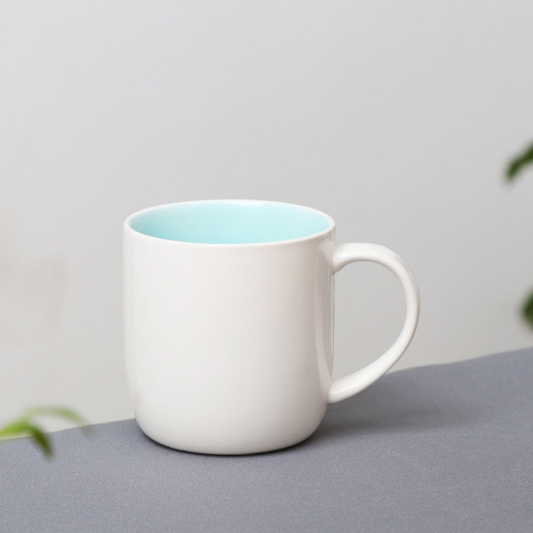 Ceravor Pastel Interior Ceramic Coffee Mug - 360ml