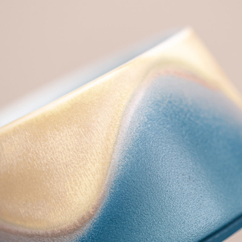 Ceravor ocean wave ceramic cup additional view