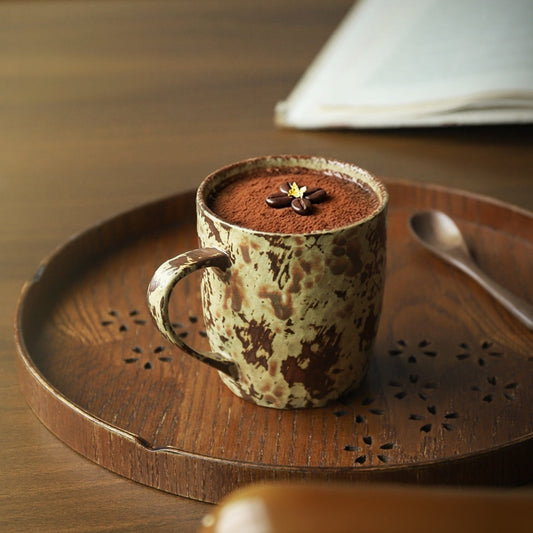 Ceravor Rustic Speckled Matte Ceramic Coffee Mug - 350ml