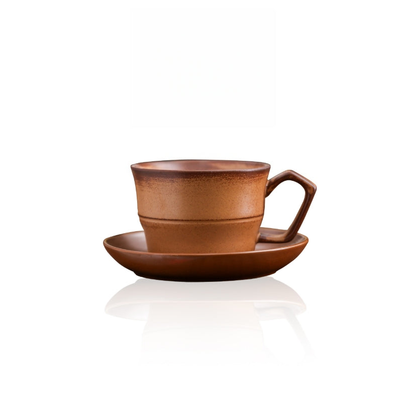 Rustic Stoneware Coffee Cup