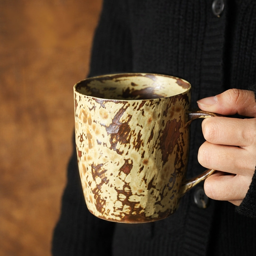 Ceravor Rustic Speckled Matte Ceramic Coffee Mug - 350ml